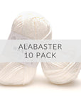 10 Pack Wander Acrylic Yarn Yarn FurlsCrochet Alabaster