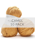 10 Pack Wander Acrylic Yarn Yarn FurlsCrochet Camel