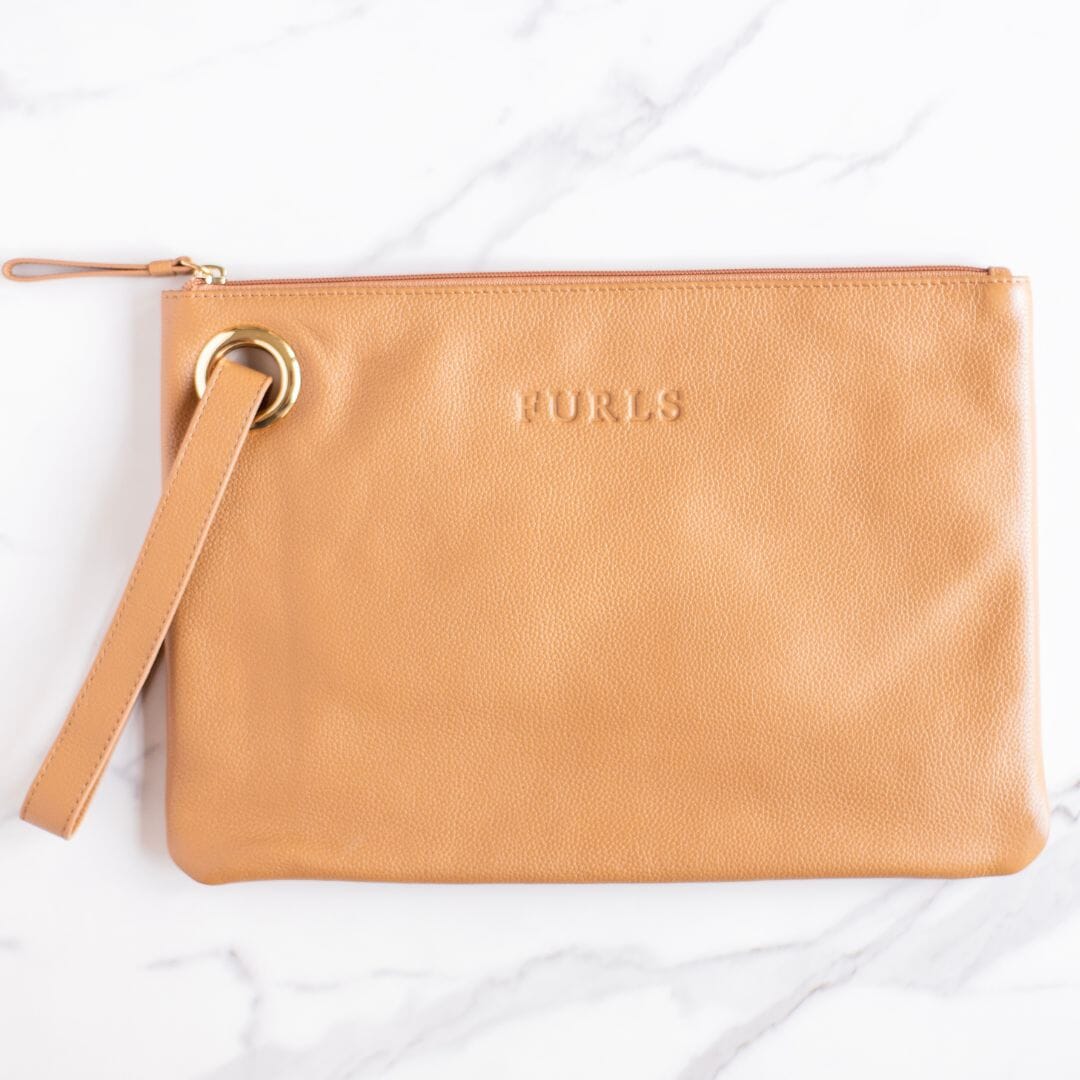 Blair Leather Hook Clutch Leather Accessories FurlsCrochet Saddle