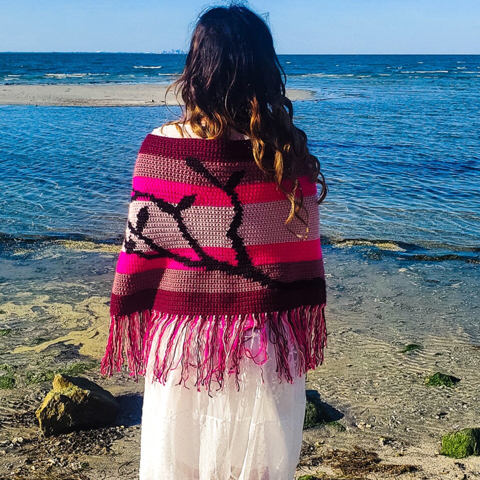 Flora Shawl Wander Kit Wander Pattern Kit FurlsCrochet