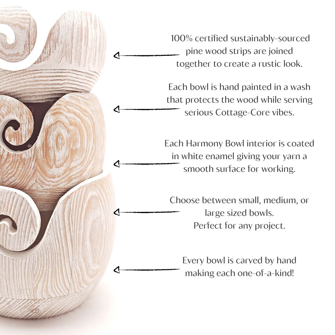 Limited Edition Medium Harmony Yarn Bowl Yarn Bowl Furls