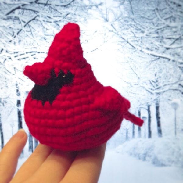 Amigurumi CAL - Northern Cardinal - Free Bird Crochet Pattern