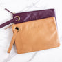 Blair Leather Hook Clutch Leather Accessories FurlsCrochet 