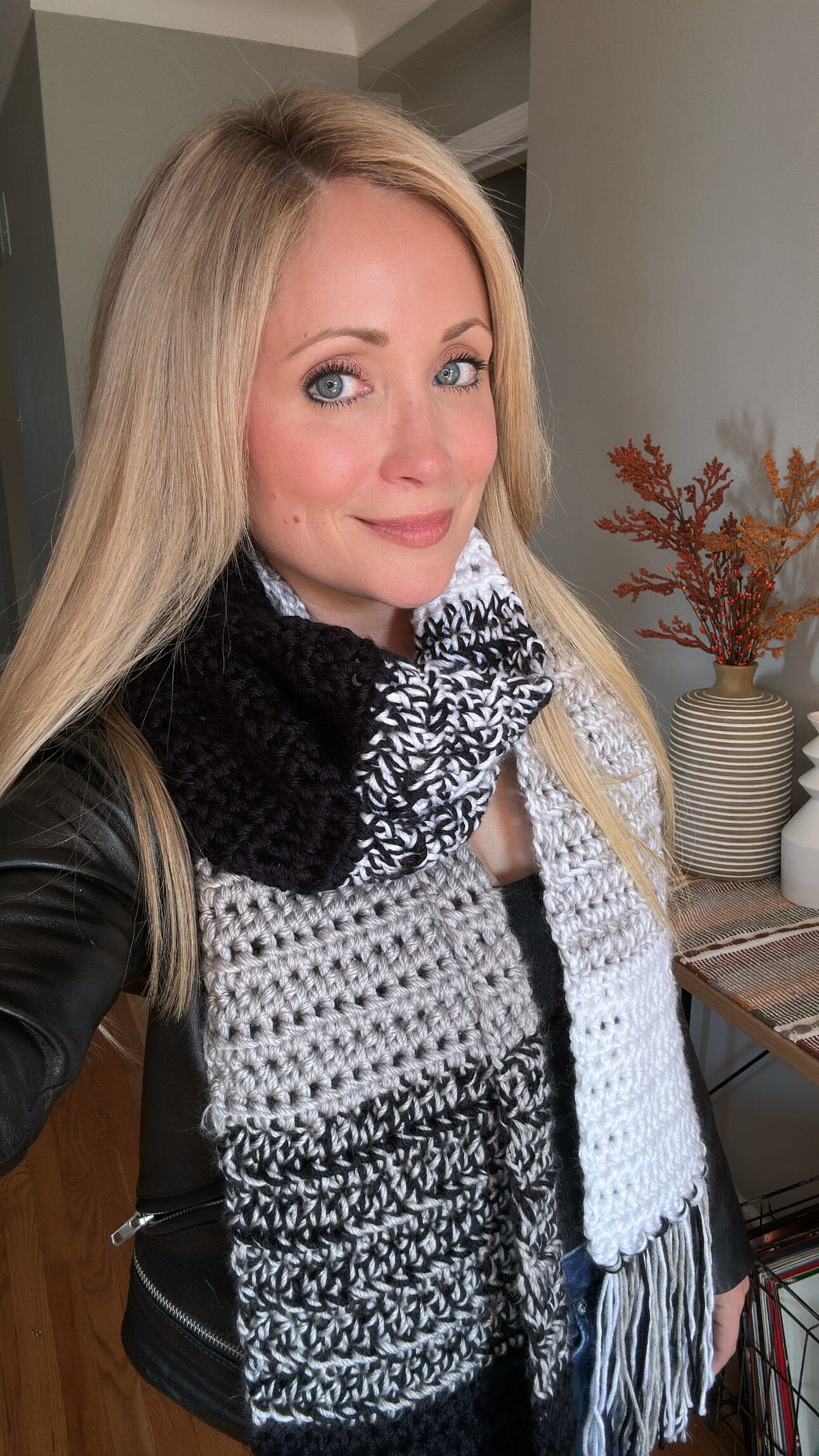 Scrappy Girl Scarf Wander Kit FurlsCrochet 