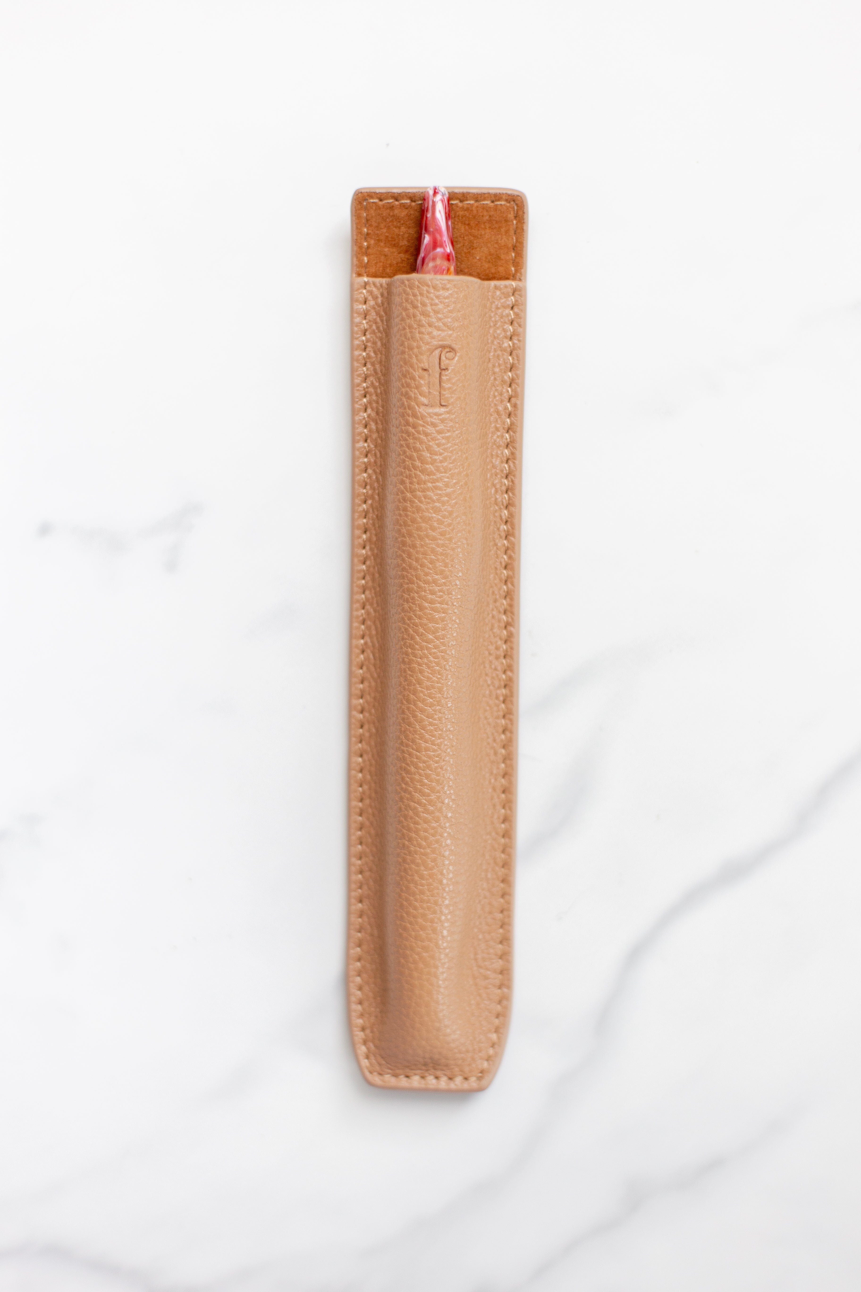 Companion Crochet Hook Sleeve in Leather Leather Accessories FurlsCrochet Saddle