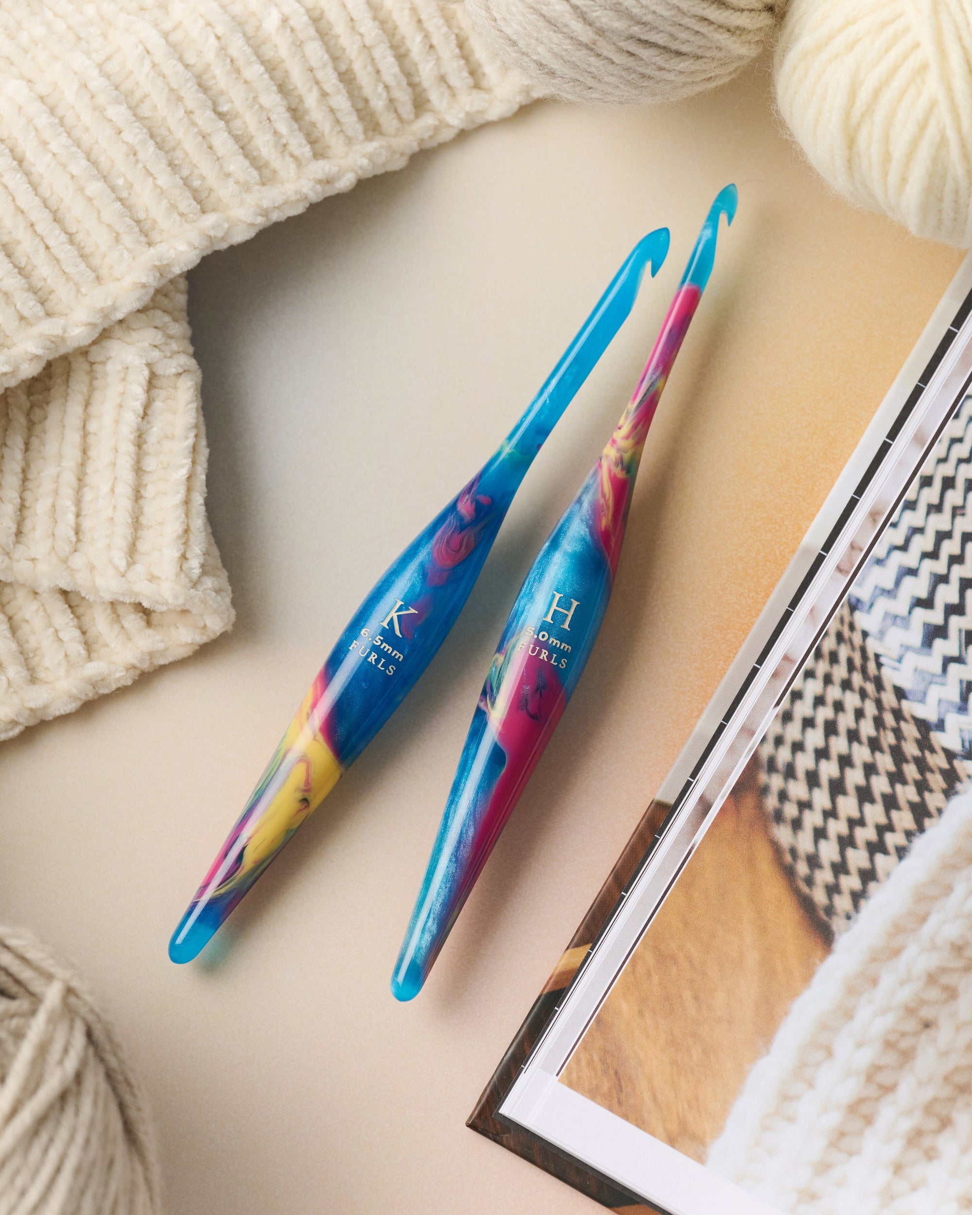 Stratosphere Streamline® Resin Crochet Hook Streamline Resin FurlsCrochet 