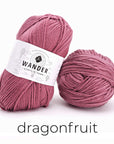 Wander Acrylic Yarn Yarn FurlsCrochet Dragonfruit 