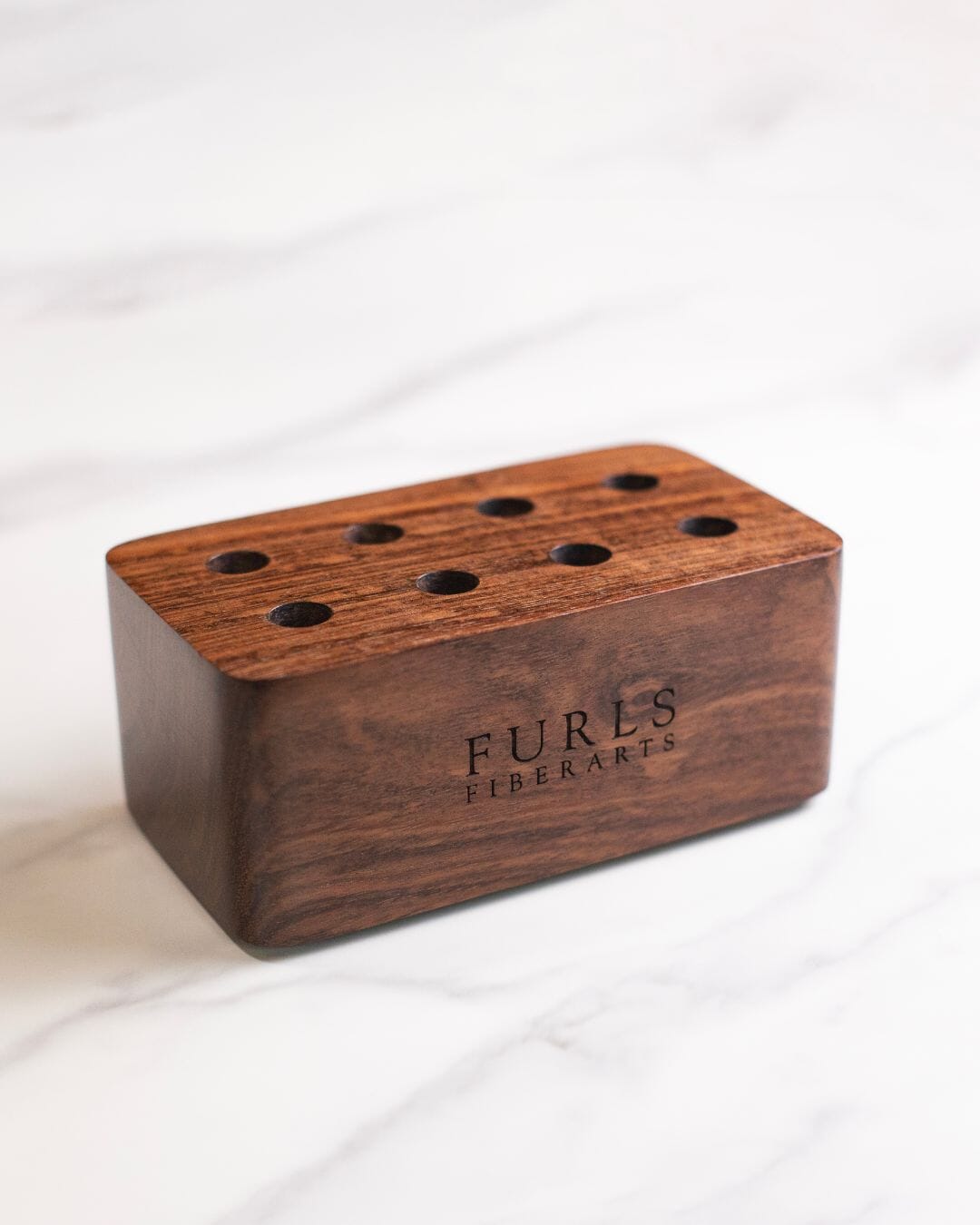 Laurel Eight Hook Standing Display Storage and Display FurlsCrochet 